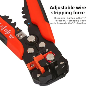 Električarski alat za skidanje izolacije s automatskim rezanjem, četverozub i trozub, ravna glava, težina 0,362 kg, marka Shandong Sike Tools