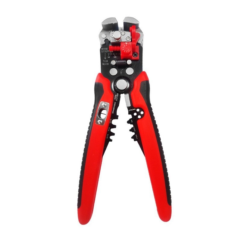 Električarski alat za skidanje izolacije s automatskim rezanjem, četverozub i trozub, ravna glava, težina 0,362 kg, marka Shandong Sike Tools