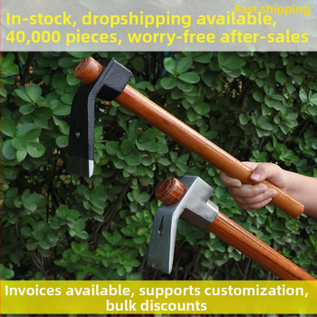 Sodo kastu iš mangano plieno, viso plieno tvirta konstrukcija, sustiprinta, žemės ūkiui, dvigubo naudojimo, skirta kasinėti žieminius bambuko ūglius