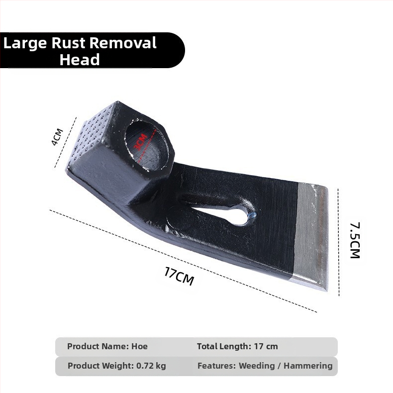 Sodo kastu iš mangano plieno, viso plieno tvirta konstrukcija, sustiprinta, žemės ūkiui, dvigubo naudojimo, skirta kasinėti žieminius bambuko ūglius