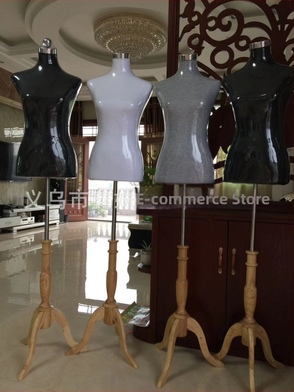 Пълноразмерен манекен за облекло, полиестерна прежда, подходящ за дамски дрехи, сватбени рокли, формално облекло и домашна декорация