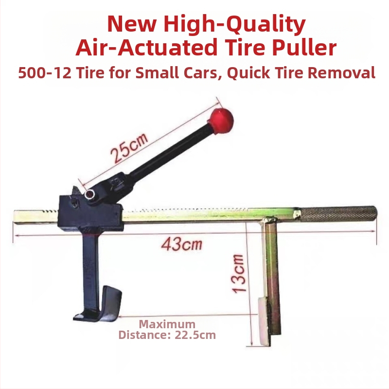 Käsitsi rehvi demonteerimise tööriist klambritega EV-dele ja mootorratastele, rehvi deflatsiooni tööriist