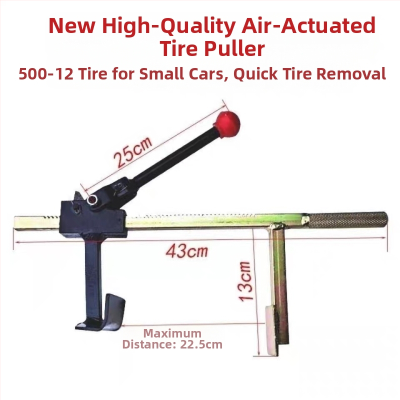 Käsitsi rehvi demonteerimise tööriist klambritega EV-dele ja mootorratastele, rehvi deflatsiooni tööriist