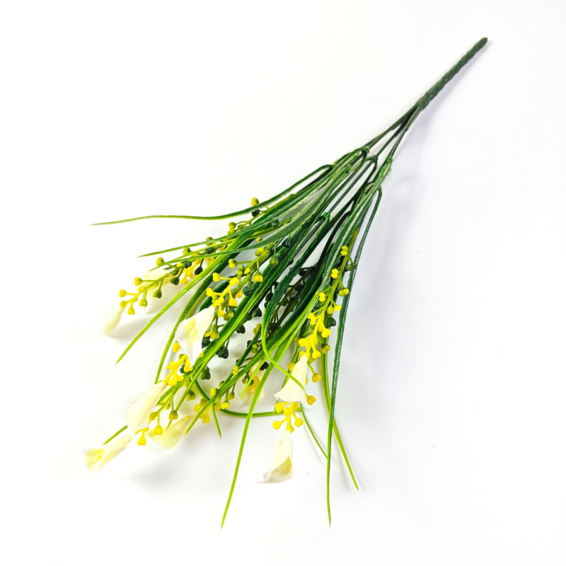 Dirbtinė Calla lelijos puokštė iš plastiko, injekcine liejimo technologija, vestuvėms ir lauko naudojimui