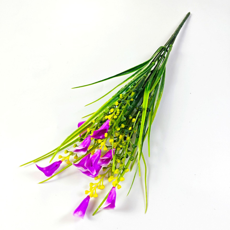 Dirbtinė Calla lelijos puokštė iš plastiko, injekcine liejimo technologija, vestuvėms ir lauko naudojimui