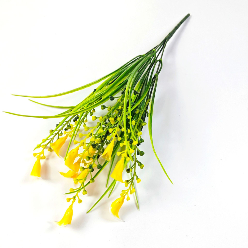 Dirbtinė Calla lelijos puokštė iš plastiko, injekcine liejimo technologija, vestuvėms ir lauko naudojimui