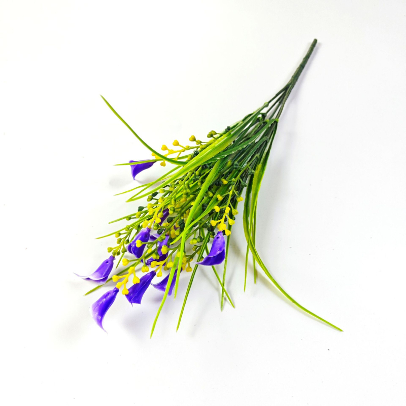 Dirbtinė Calla lelijos puokštė iš plastiko, injekcine liejimo technologija, vestuvėms ir lauko naudojimui