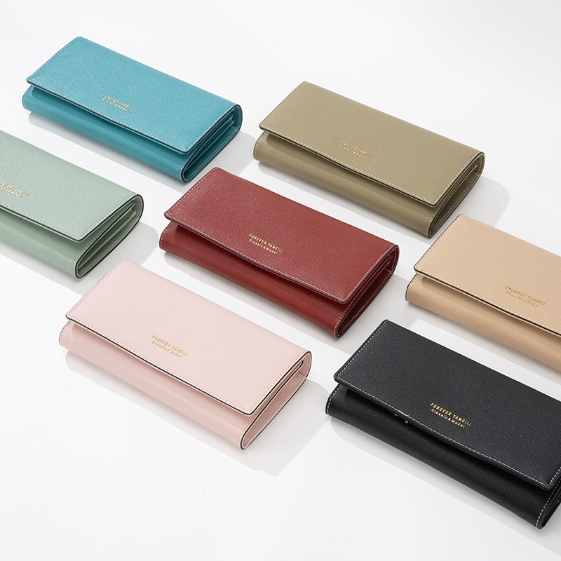 RFID zaštita Saffiano novčanik — PU koža, polyester podstava, ljetno izdanje 2025.