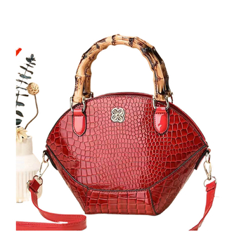 PU anyagú válltáska, zöldségkosár-stílusú, kagyló alakú forma, cipzár, poliészter bélés