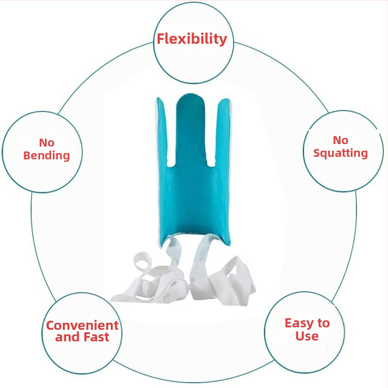 Помощник за обличане на чорапи – Модел BY18CWQ01, Дизайн с дърпач за въже, Всесезонен, Ежедневен стил