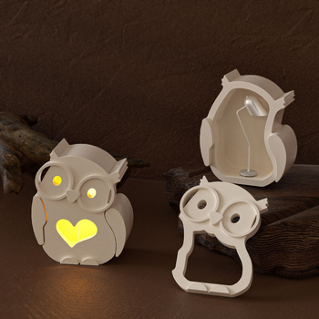 Καλούπι σιλικόνης για κέικ – Ακανόνιστο σχήμα, σιλουέτα κουκουβάγια, Καρτούν ζώα, DIY