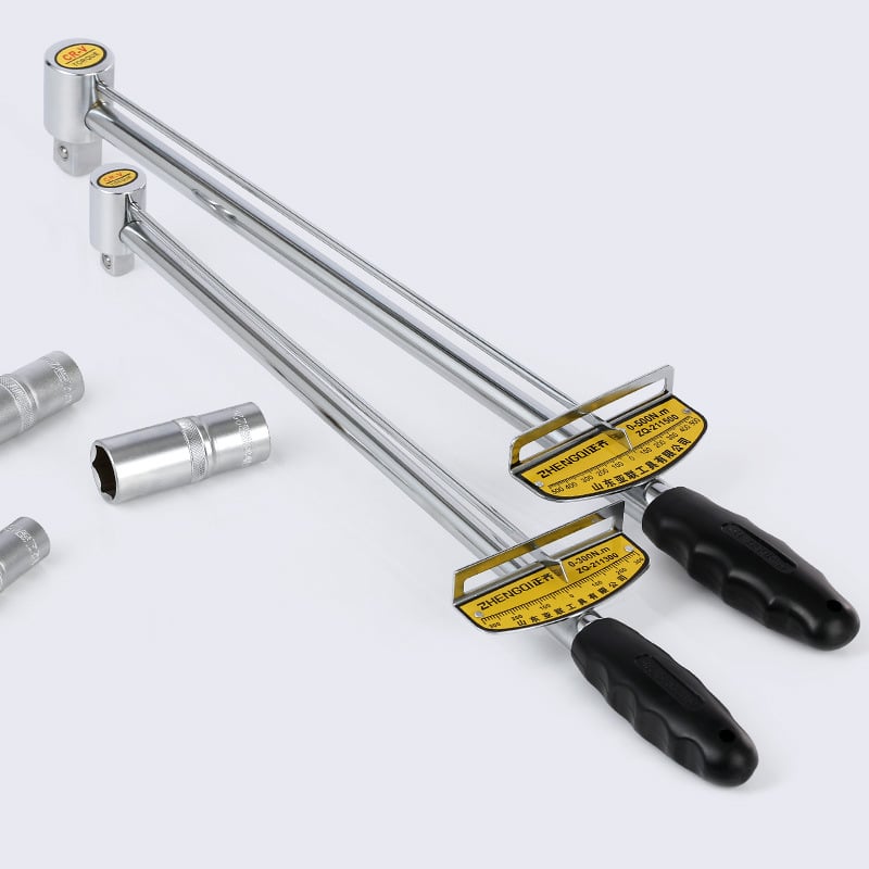 Ключ за въртящ момент с регулируем момент и индикатор, за смяна на свещи и автомобилен ремонт