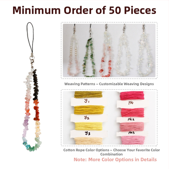 HXSAMG κρυστάλλινο λουράκι κινητού με χάντρες, χειροποίητο πλέξιμο, πρωτότυπος σχεδιασμός