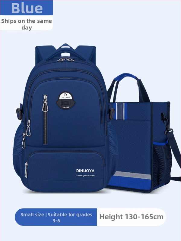 Ученическа раница за момчета, обем 36-55 л, Oxford плат, презрамки с въздушно подплатяване, устойчива на износване, за ежедневна употреба