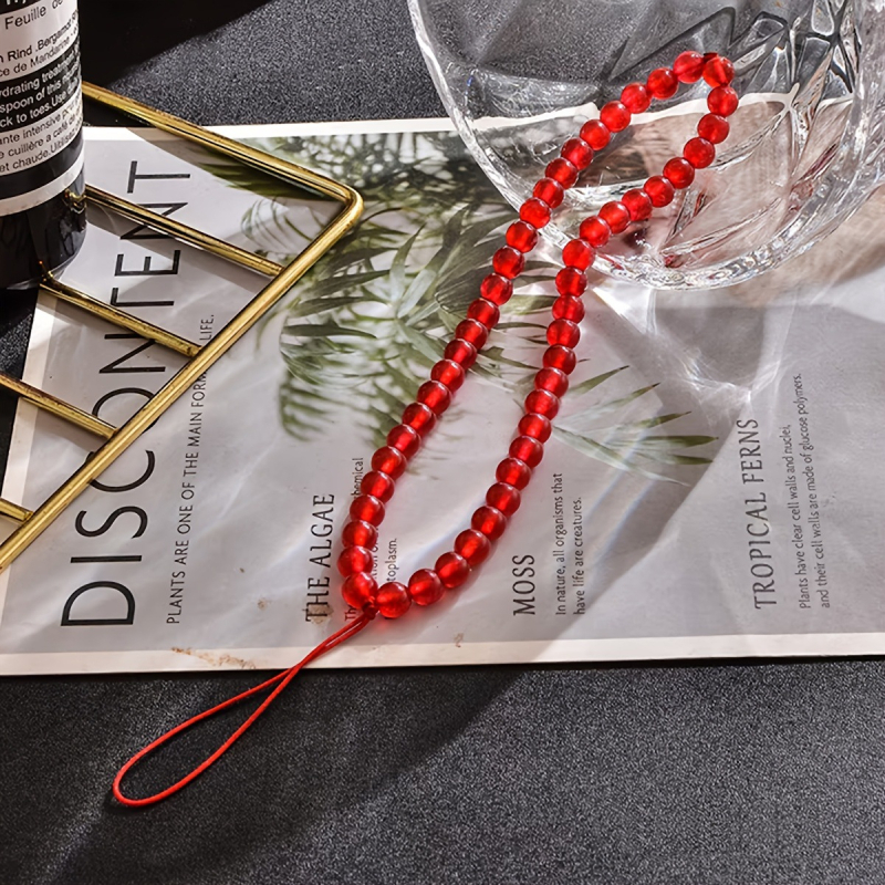 Pandantiv pentru telefon mobil din piatră naturală, lucrat manual, mărgele, pentru femei