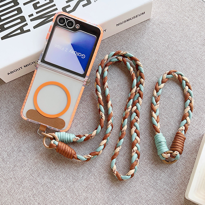 Unisex κορδόνι για κινητό από πολυεστέρα, πλεγμένο, με μεταλλικό κούμπωμα, προσαρμογή, εκτύπωση λογότυπου