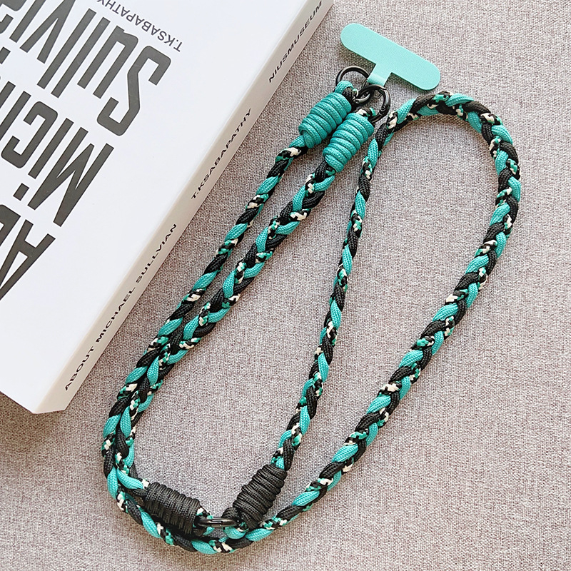 Unisex κορδόνι για κινητό από πολυεστέρα, πλεγμένο, με μεταλλικό κούμπωμα, προσαρμογή, εκτύπωση λογότυπου