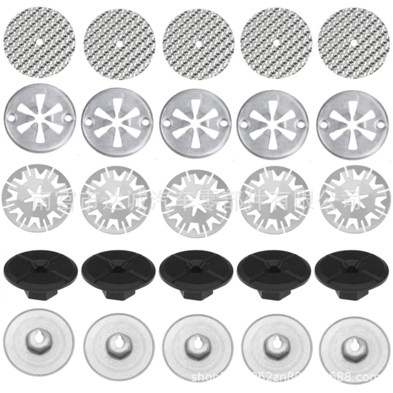 VW és Audi járművekhez tömítés és elülső panel hőszigetelő javító készlet — N90335004, N90796501; Meng acél