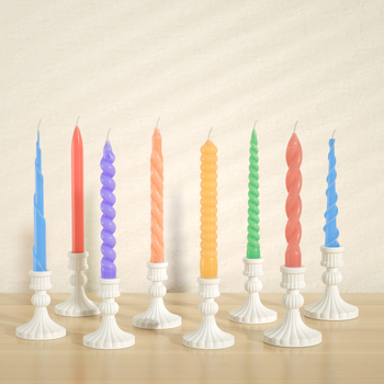 Φόρμα σιλικόνης για κεριά - ακανόνιστο σχήμα, κατάλληλη για κωνικά κεριά, φόρμα ζαχαροπλαστικής