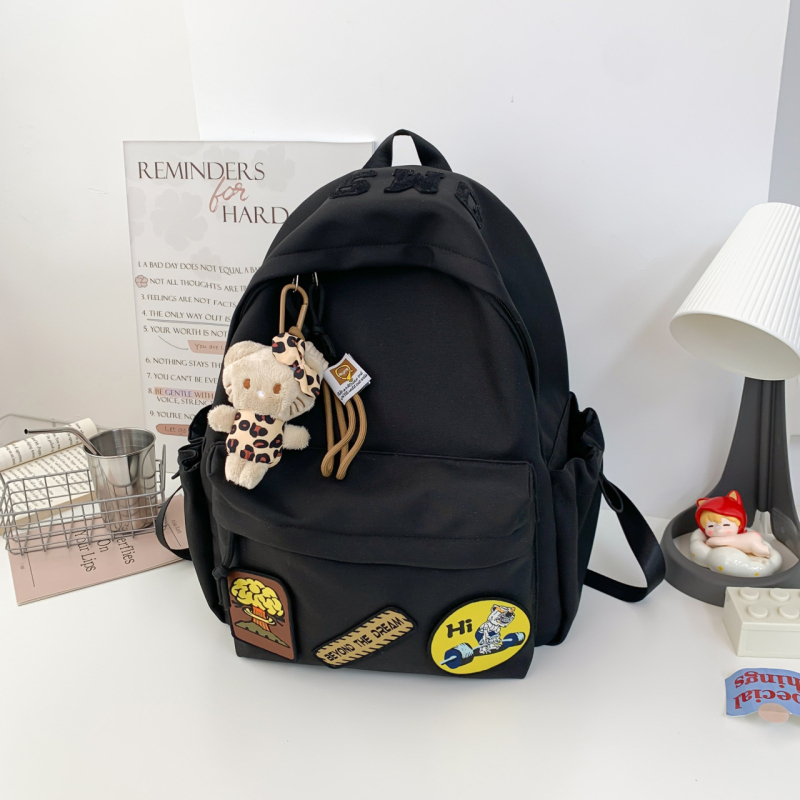 Nylonový batoh s leopardím vzorom, veľká kapacita 36–55 L, kompatibilný s 14-palcovým notebookom, rozšíriteľný, pre unisex každodenné a školské použitie
