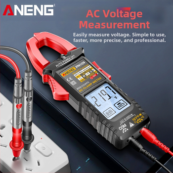 Visoko precizan digitalni kleštni mjerni uređaj za elektromontere – višenamjenski multimetar za AC/DC napetost i struju