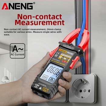 Visoko precizan digitalni kleštni mjerni uređaj za elektromontere – višenamjenski multimetar za AC/DC napetost i struju