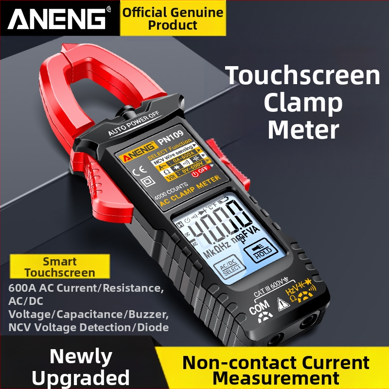 Visoko precizan digitalni kleštni mjerni uređaj za elektromontere – višenamjenski multimetar za AC/DC napetost i struju
