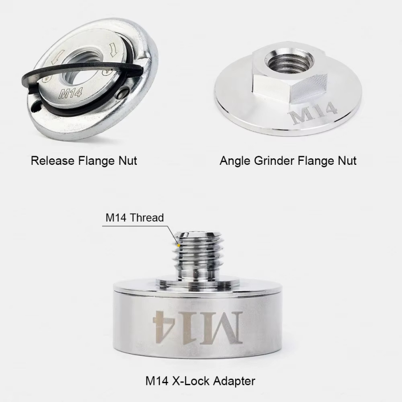SOLIDURE X-Lock M14 адаптер за диамантени свредла, дискове за рязане и режещи дискове за ъглошлайфи