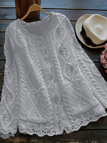 Блуза без ръкави с поло яка, мерсеризиран Vinylon плат, Пролет 2025