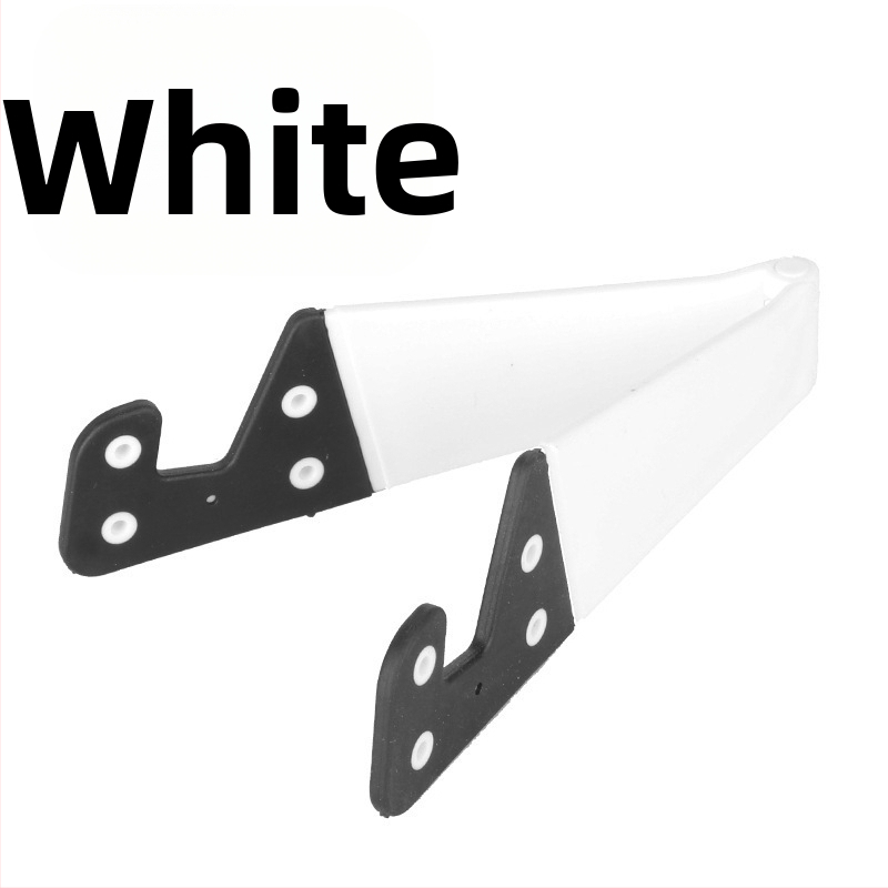 V-veida galda statīvs telefoniem un planšetēm, no plastmasas, universāls, ar personalizācijas atbalstu