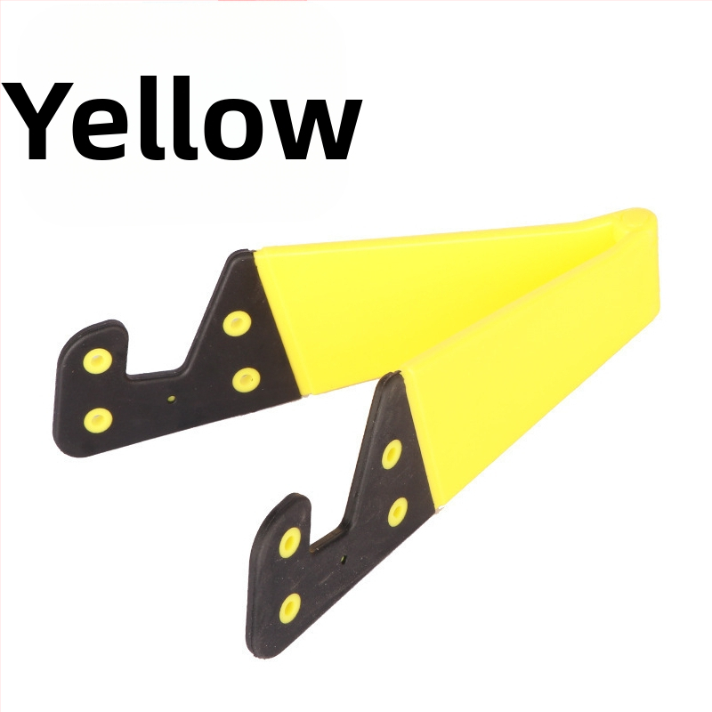 V-veida galda statīvs telefoniem un planšetēm, no plastmasas, universāls, ar personalizācijas atbalstu