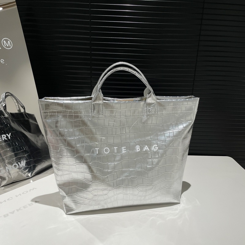 Dámska bucket bag z PU+PVC, horizontálna štvorcová forma, zapínanie na suchý zips, podšívka z polyesteru, vnútorná kapsa na zips, štýl Fresh and Sweet