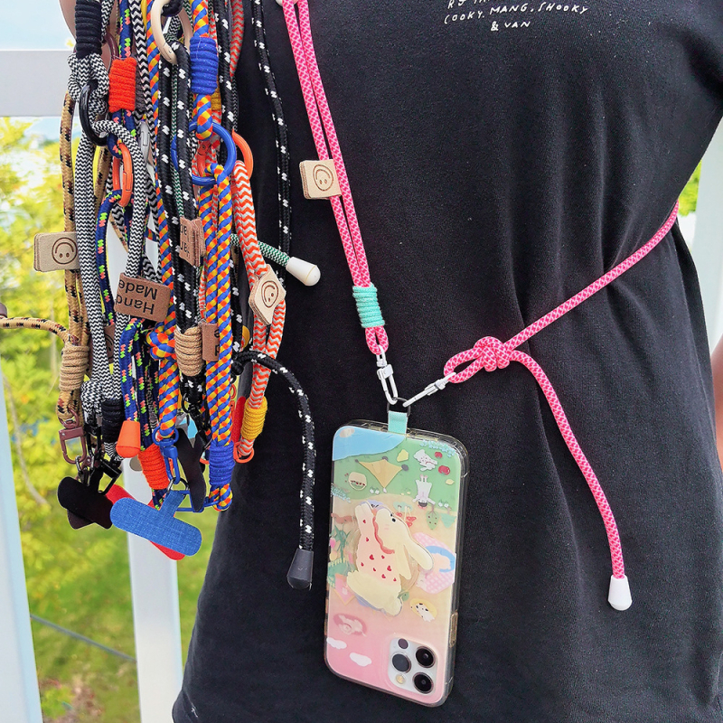 Унисекс нейлонова каишка за телефон с метален катарам, самостоятелно опакована