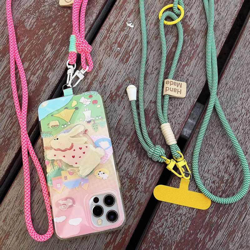 Унисекс нейлонова каишка за телефон с метален катарам, самостоятелно опакована