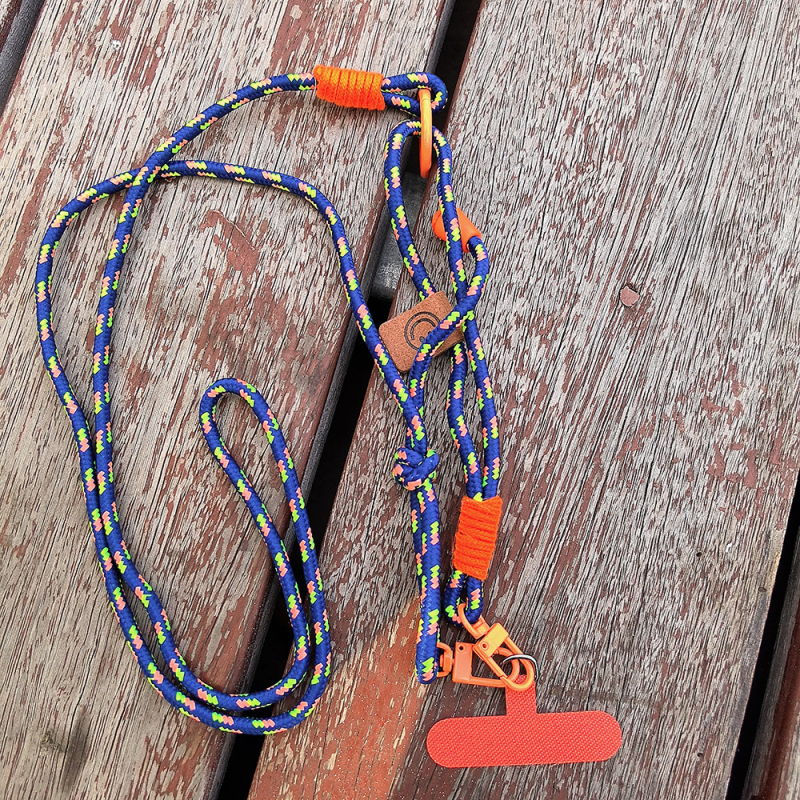 Унисекс нейлонова каишка за телефон с метален катарам, самостоятелно опакована