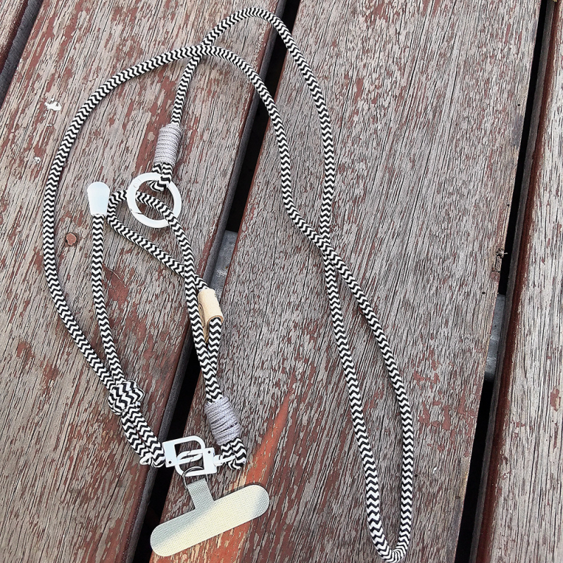 Унисекс нейлонова каишка за телефон с метален катарам, самостоятелно опакована