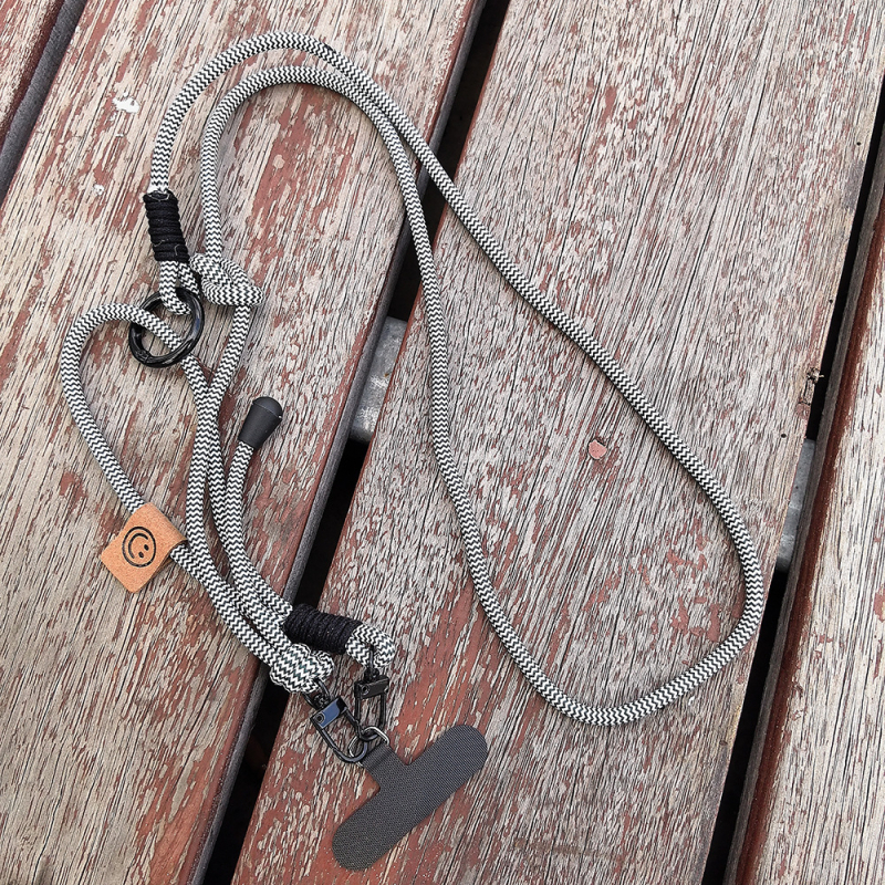 Унисекс нейлонова каишка за телефон с метален катарам, самостоятелно опакована