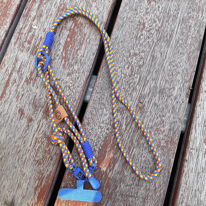 Унисекс нейлонова каишка за телефон с метален катарам, самостоятелно опакована