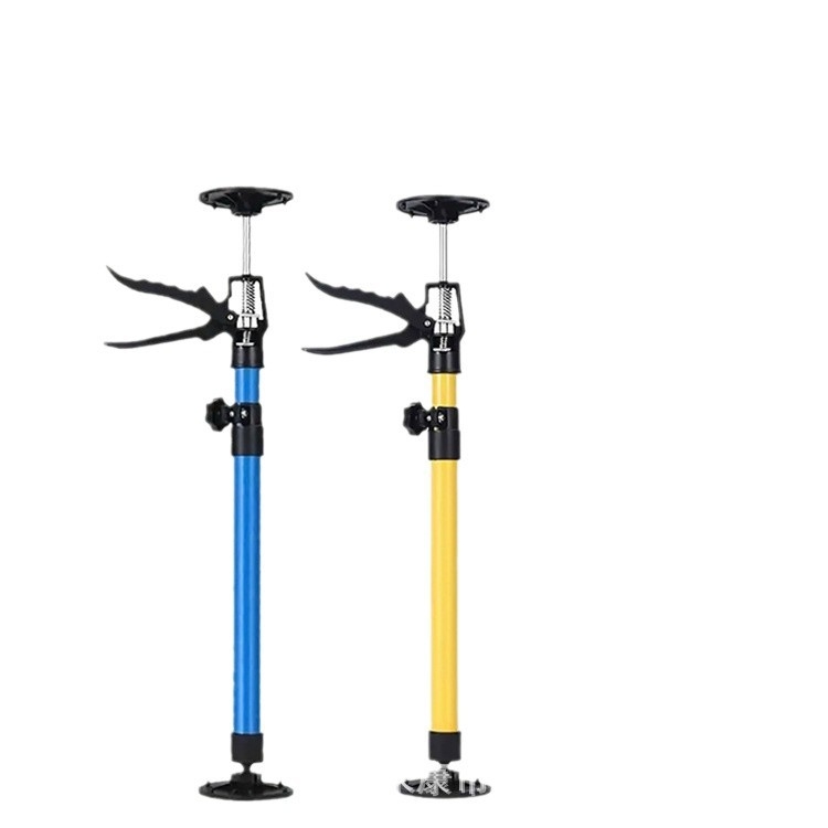 Στήριγμα ανύψωσης εγκατάστασης κρεματών ντουλαπιών με τηλεσκοπική ράβδο, υποστήριξη γυψοσανίδας και εργαλείο ξυλουργικής για οροφή