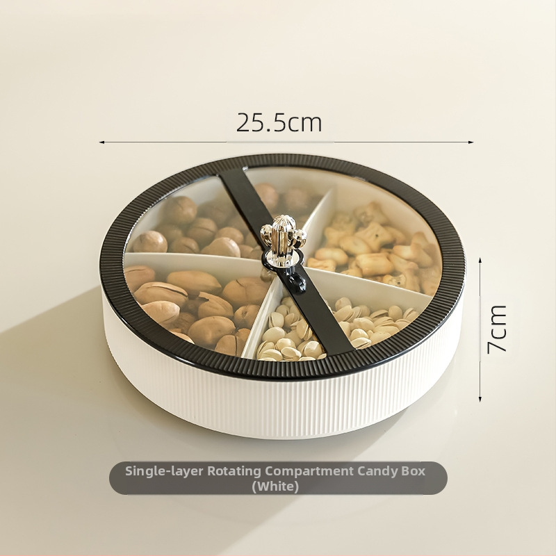 Multi-pie Akrilinė vaisių lėkštė namų naudojimui — retro stiliaus elegantiškas prabangos įspūdis, pirmosios klasės kokybė