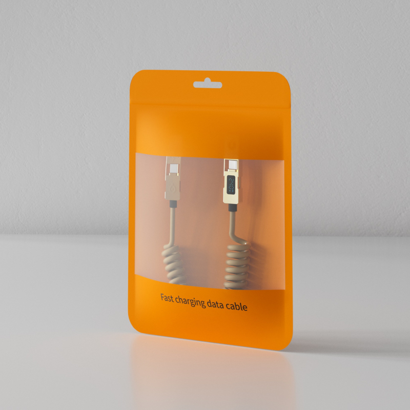 Double Demon 240W USB-C 4 az 1-ben digitális kijelzővel, gyors töltőkábel