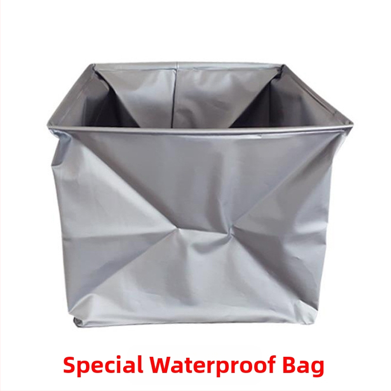 Bafuluo sklopiva dvokolesna kolica za kupovinu s poklopcem – PP plast, nosivost 35 kg, mogućnost prilagođenog logotipa