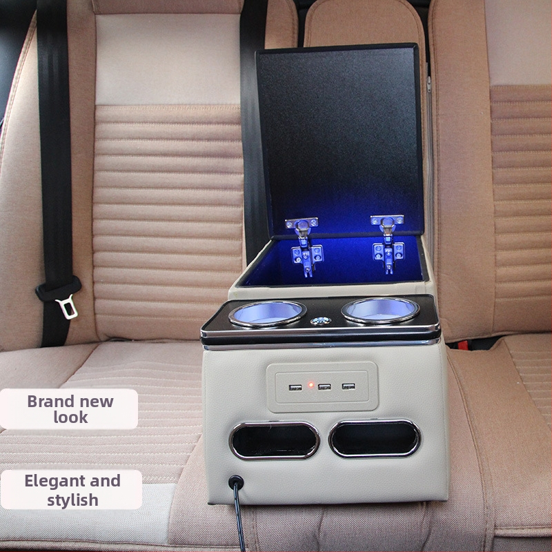 Задно подлакътник-органайзер за Volkswagen – дървен материал, модел 1120, персонализираема обработка, тегло 4.5 кг