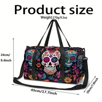 Τσαντάκι ταξιδιού σε στυλ χειραποσκευής, νάιλον, πολυλειτουργικό, για ταξίδια, καρτούν χαριτωμένο σχέδιο