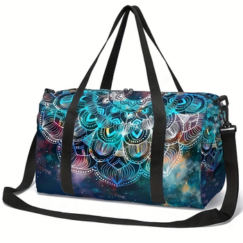 Τσαντάκι ταξιδιού σε στυλ χειραποσκευής, νάιλον, πολυλειτουργικό, για ταξίδια, καρτούν χαριτωμένο σχέδιο