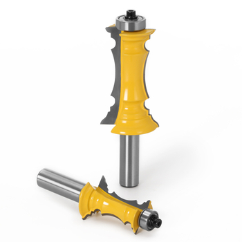 Φρέζα ξύλου - φρέζα με λαβή 1/2 για πάνελ πλαισίου συρταριού; φρέζα πόρτας ντουλάπι/κουζίνας; φρέζα γλυπτικής για ξύλο; συμβατή με πολλά μηχανήματα; για ξύλο/ΜΔΦ/συνθετικά πάνελ/λαμινάτες