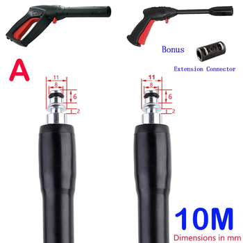 JINGSU PVC aukšto slėgio žarna automobilių plovimui, sprogimui atspari, 4000 psi, svoris 1,3 kg