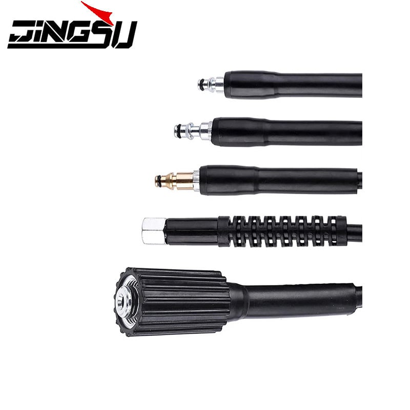 JINGSU PVC високонапорен шланг за измиване на автомобили, взривоустойчив, 4000 psi, тегло 1,3 кг
