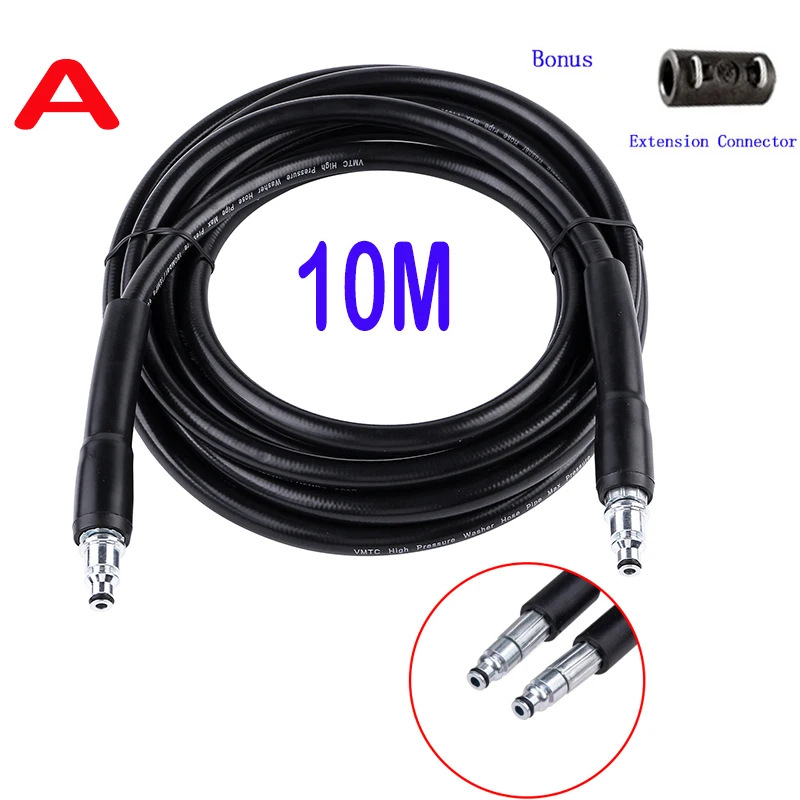 JINGSU PVC aukšto slėgio žarna automobilių plovimui, sprogimui atspari, 4000 psi, svoris 1,3 kg