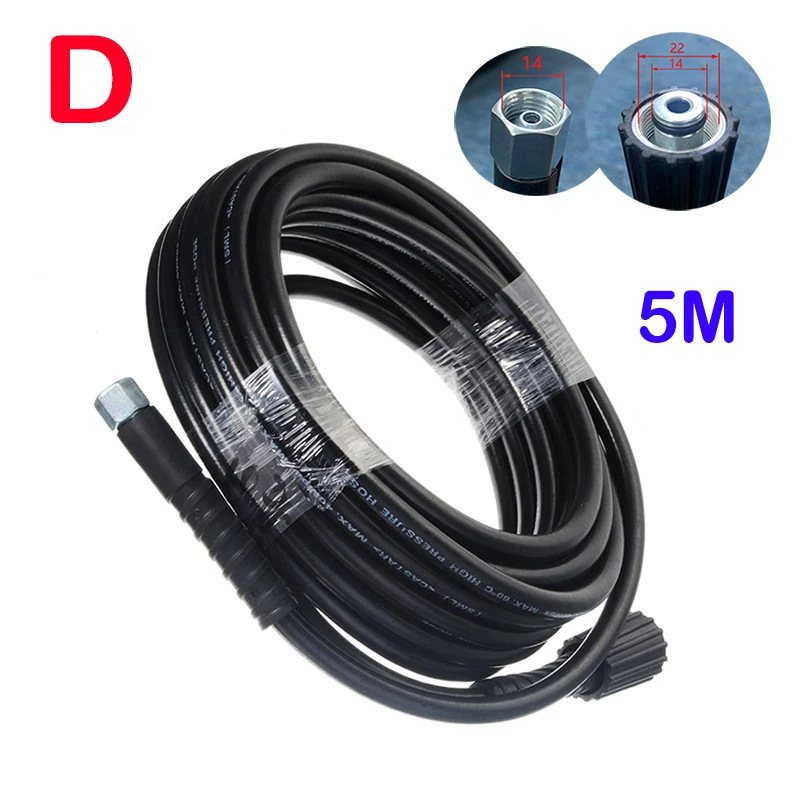 JINGSU PVC aukšto slėgio žarna automobilių plovimui, sprogimui atspari, 4000 psi, svoris 1,3 kg